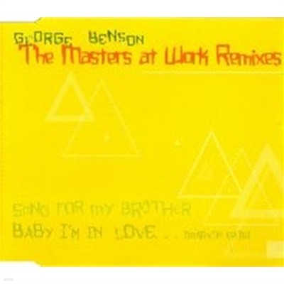 [미개봉] George Benson / Song For My Brother (The Masters At Work Remixes) (수입/Single