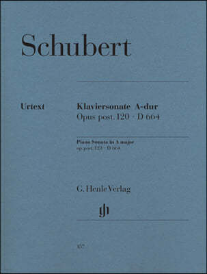 슈베르트 피아노 소나타 in A Major, Op. post. 120 D 664