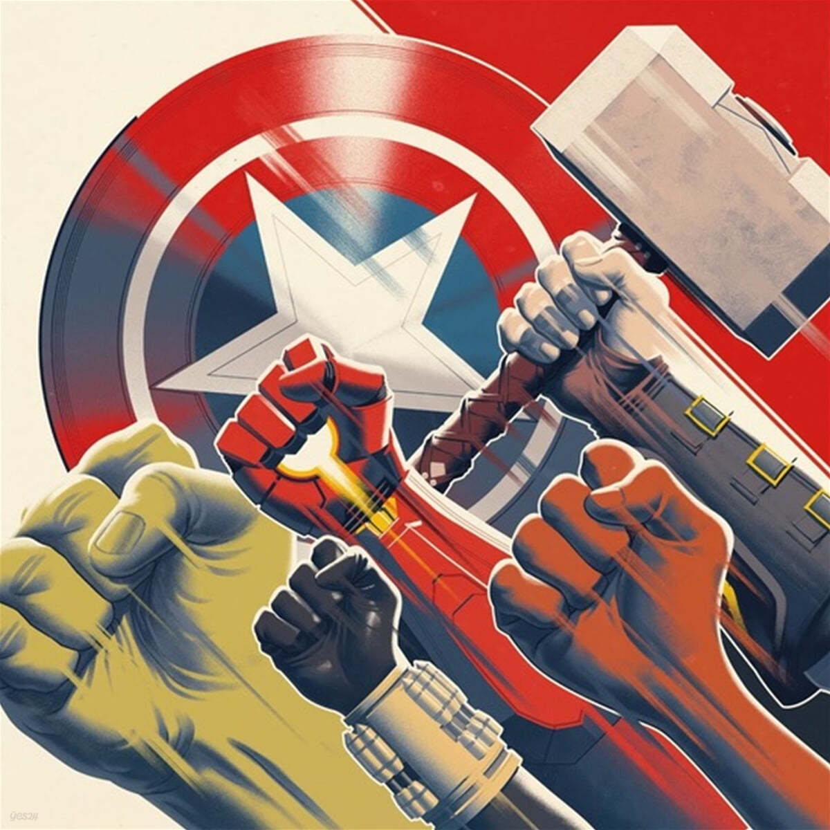 마블 어벤져스 비디오 게임음악 (Marvel's Avengers OST by Bobby Tahouri) [LP] 