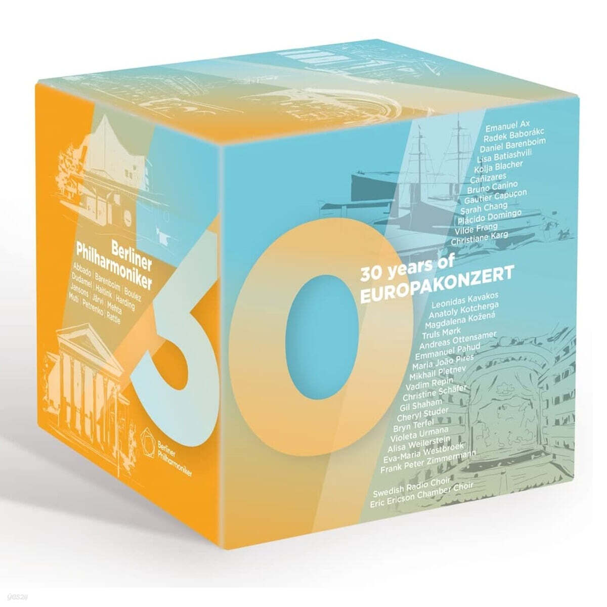 베를린 필 유로파 콘서트 30주년 기념 블루레이 박스세트 (Berliner Philharmoniker 30 years of EUROPAKONZERT 1991-2021)