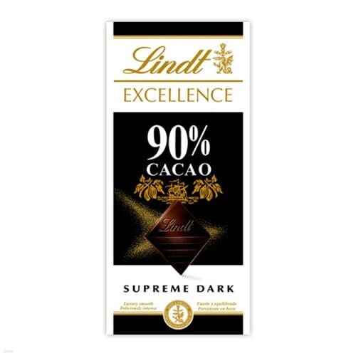 린트 린도르 엑셀런스 90% 다크초콜릿 100g
