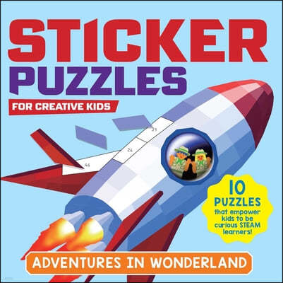 Sticker Puzzles; Adventures in Wonderland: For Creative Kids