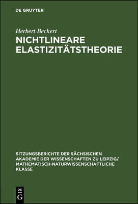 Nichtlineare Elastizitätstheorie