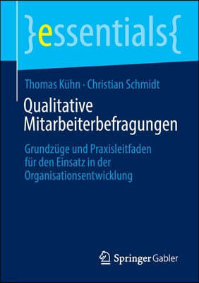 Qualitative Mitarbeiterbefragungen: Grundzuge Und Praxisleitfaden Fur Den Einsatz in Der Organisationsentwicklung