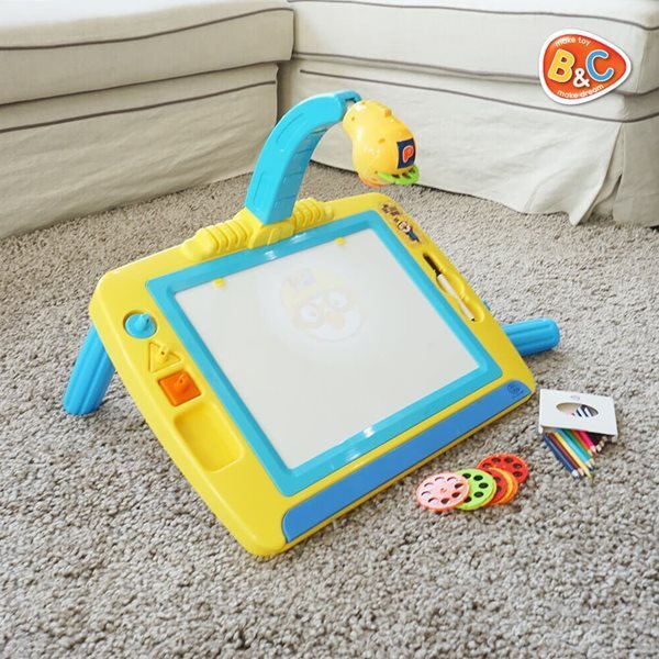 우리아이 책상 뽀로로 빛따라 그리기 테이블