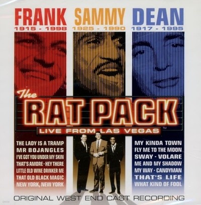 The Rat Pack  - LIVE FROM LAS VEGAS (EU발매) (미개봉)