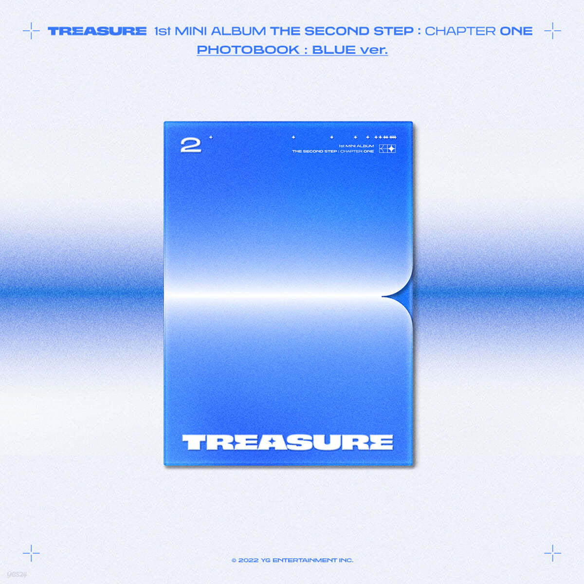 TREASURE (트레저) - TREASURE 1st MINI ALBUM [THE SECOND STEP : CHAPTER ONE] (PHOTOBOOK ver.) [BLUE ver.]