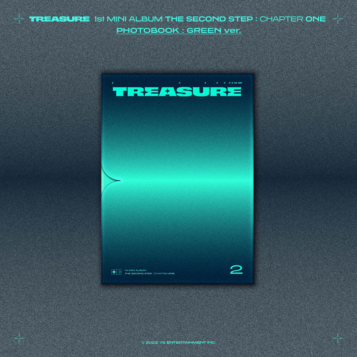 TREASURE (트레저) - TREASURE 1st MINI ALBUM [THE SECOND STEP : CHAPTER ONE] (PHOTOBOOK ver.) [GREEN ver.]
