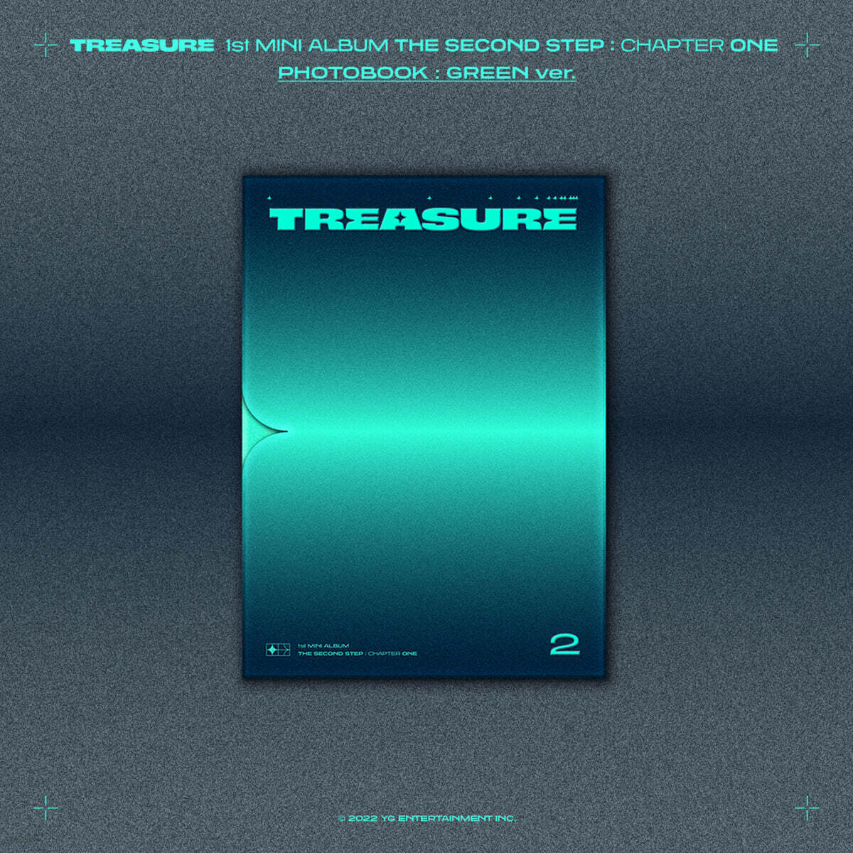 TREASURE (트레저) - TREASURE 1st MINI ALBUM [THE SECOND STEP : CHAPTER ONE] (PHOTOBOOK ver.) [GREEN ver.]