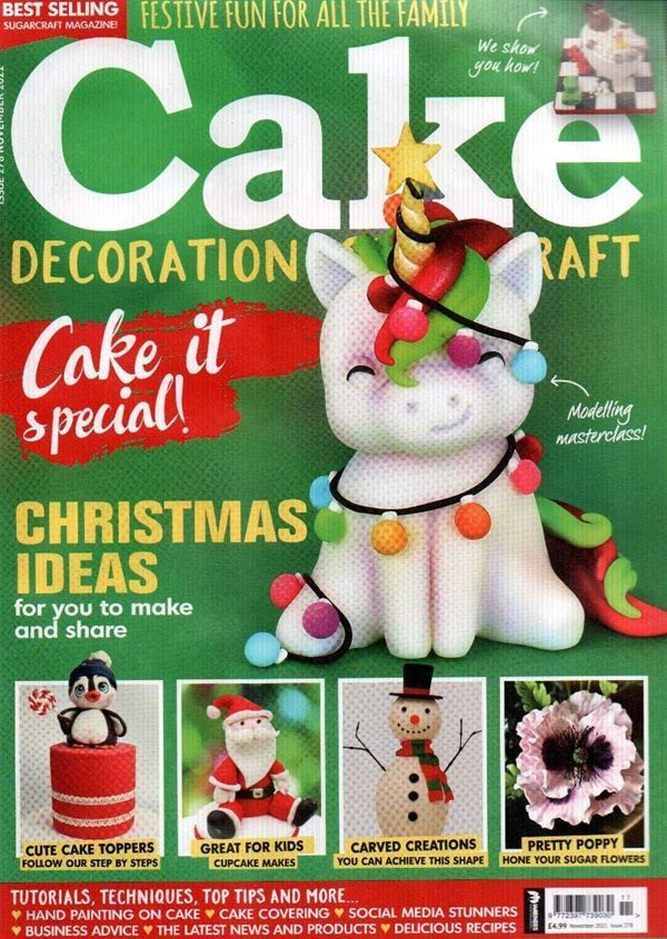 CAKE DECORATION & SUGARCRAFT (월간) : 2021년 11월