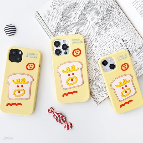 Brunch Brother 드로잉토스트 실리콘 케이스 iphone11, 13