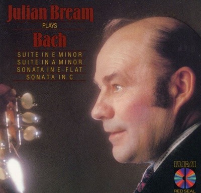 줄리안 브림 - Julian Bream - Plays Bach [U.S발매]