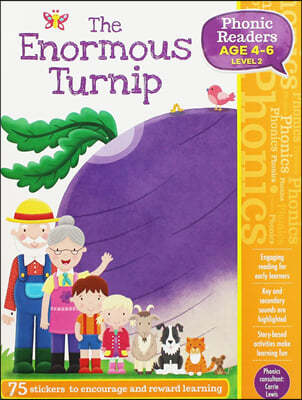 Phonic Readers: The Enormous Turnip Age 4-6