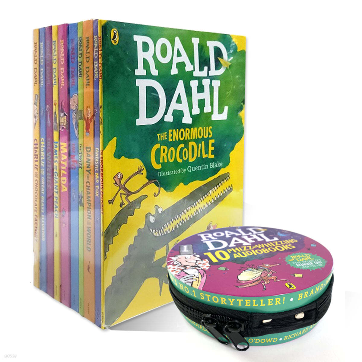 Roald Dahl Colour Edition 10 book set(10 books & 29CDs) 