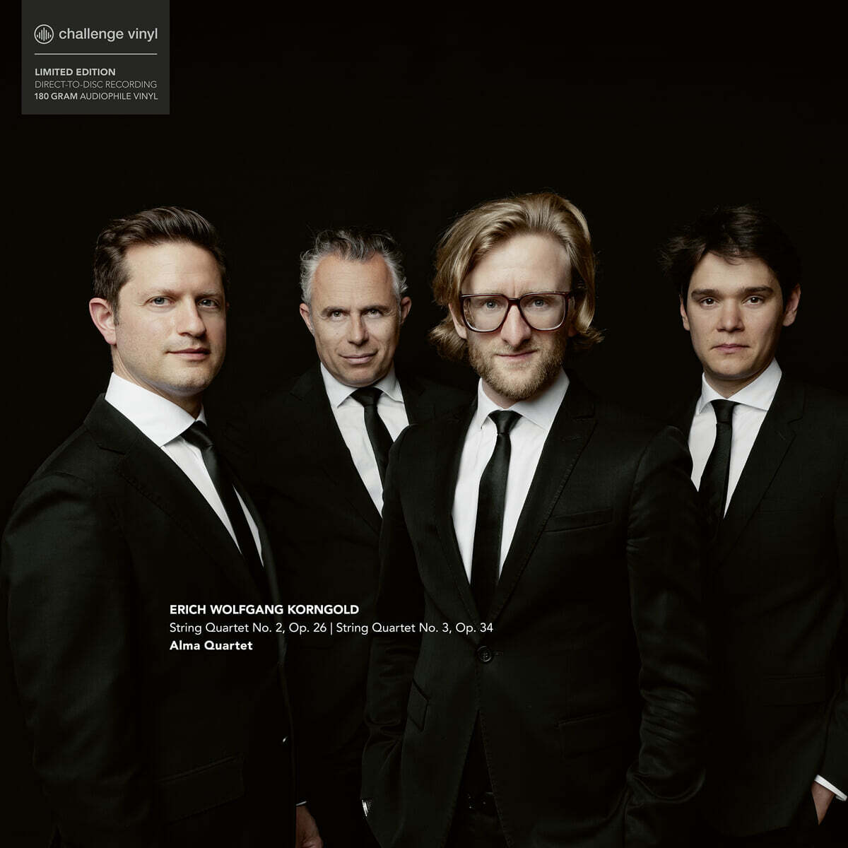 Alma Quartet 코른골트: 현악 사중주 2번, 3번 -  알마 쿼텟 (Korngold: String Quartets Opp. 26, 34) [LP]