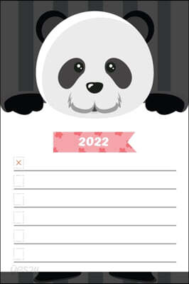 2022 - Agenda et carnet de rendez-vous quotidien: Planificateur quotidien avec espace pour les priorites, liste horaire des choses a faire et section