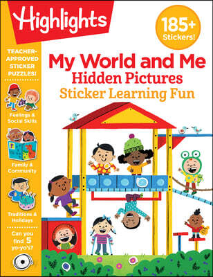 My World and Me Hidden Pictures Sticker Learning Fun
