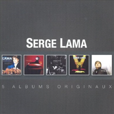 Serge Lama - Original Album Series (Remastered)(Special Edition)(5CD Box Set)