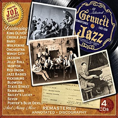 Various Artists - Gennett Jazz (Remastered)(4CD Set)