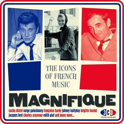 Various Artists - Magnifique: Icons Of French Music (Ltd. 3CD Metalbox)