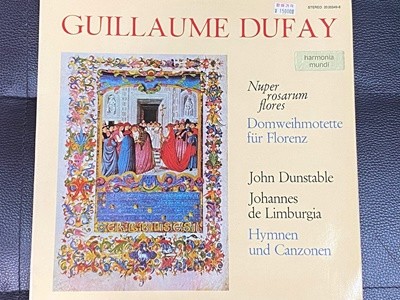 [LP]   - Guillaume Dufay - Nuper Rosarum Flores LP [Ϲ]