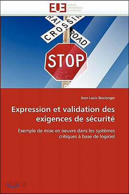 Expression Et Validation Des Exigences de S?curit?