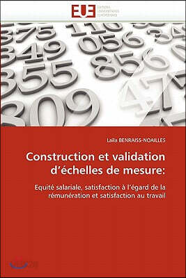 Construction Et Validation D ?chelles de Mesure