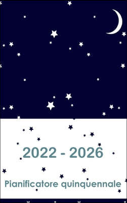 2022-2026 PLANNER DI CINQUE ANNI: HARDCO