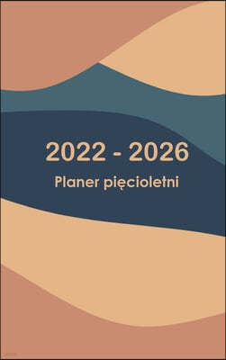 2022-2026 PLANER MIESIECZNY 5 LAT - DREA