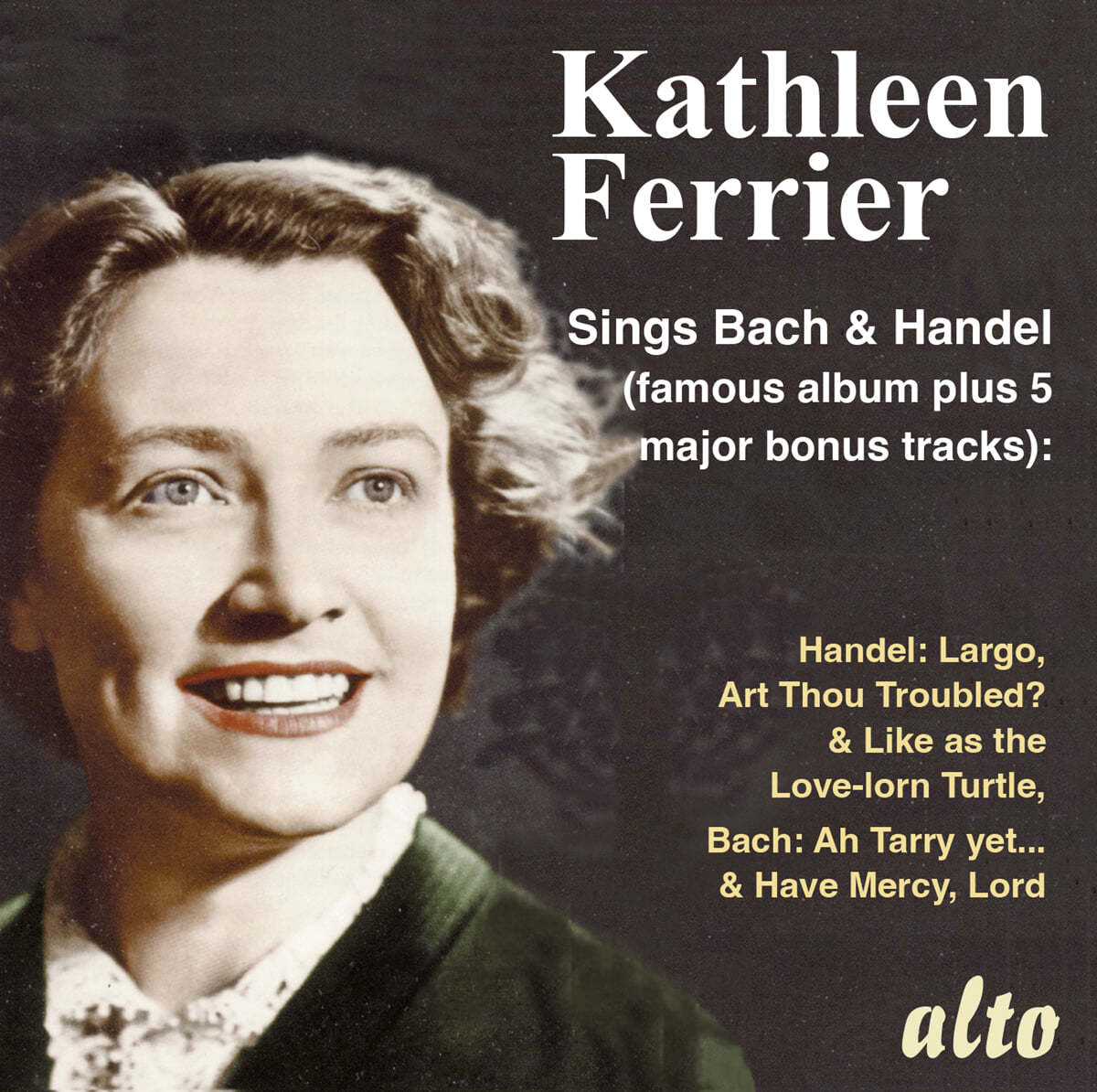 Kathleen Ferrier 캐슬린 페리어가 부른 바흐와 헨델 유명 작품집 (Sings Bach & Handel) 