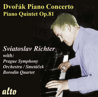 Sviatoslav Richter 庸: ǾƳ ְ g, ǾƳ  A (Dvorak: Piano Concerto Op.33, Piano Quintet Op.81)