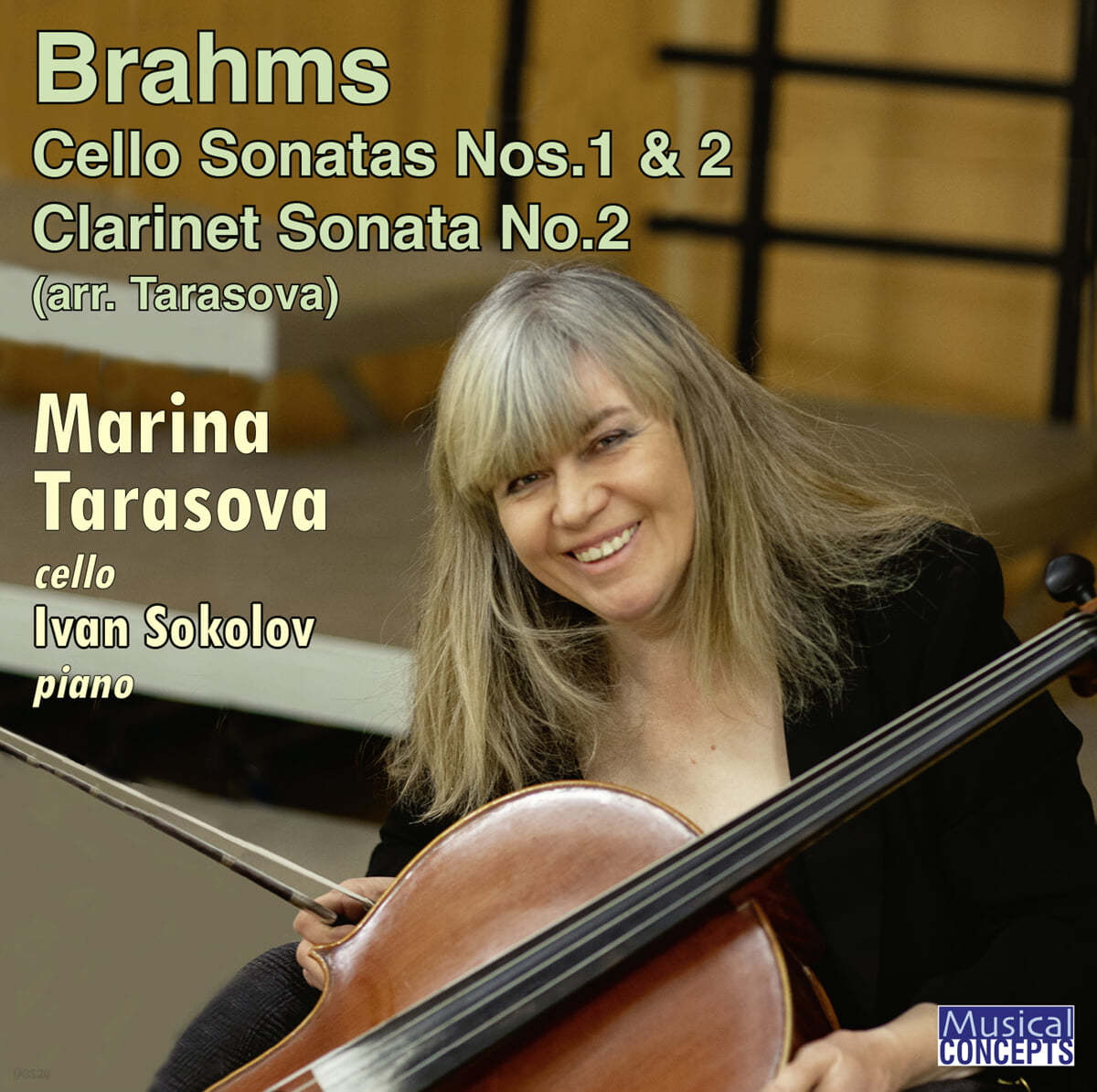 Marina Tarasova 브람스: 첼로 소나타 1, 2번, 클라리넷 소나타 2번 [첼로 편곡 버전] (Brahms: Cello Sonatas Opp. 38, 99, Clarinet Sonata Op.120)