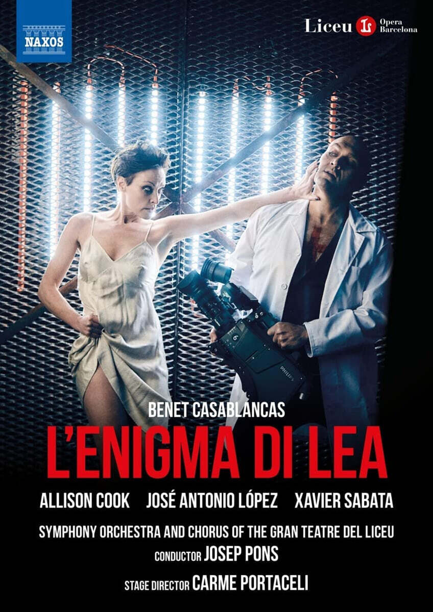 Josep Pons 카사블랑카스: 오페라 '레아의 수수께끼' (Casablancas: L'Enigma di Lea)