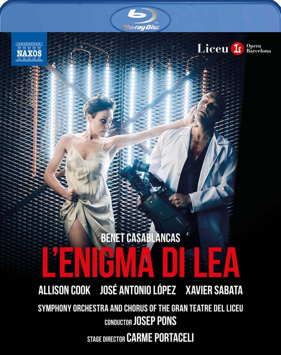 Josep Pons 카사블랑카스: 오페라 '레아의 수수께끼' (Casablancas: L'Enigma di Lea)