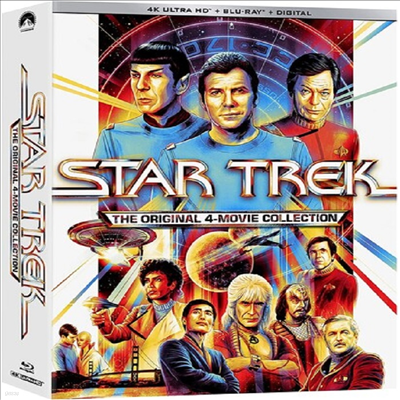 Star Trek: Original 4-Movie Collection (ŸƮ) (4K Ultra HD+Blu-ray)(ѱ۹ڸ)