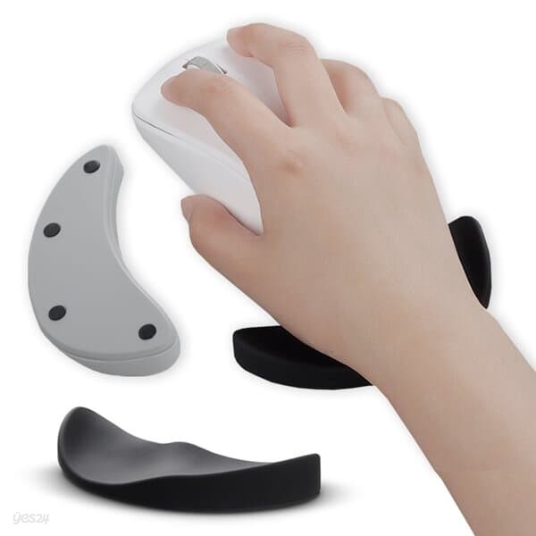 7NC 슬라이딩 마우스 손목보호대 받침대 실리콘소재 손목통증 인체공학 디자인