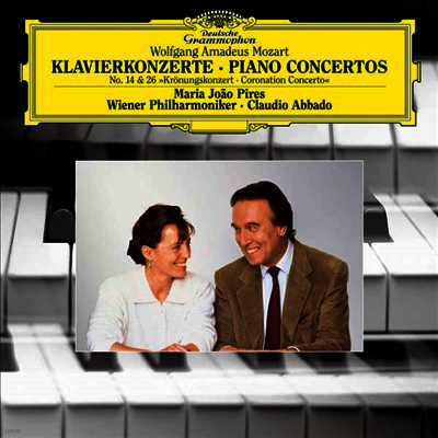 Maria Joao Pires — 모차르트: 피아노 협주곡 14 & 26번 (Mozart: Piano Concertos Nos.14 & 26) - Maria Joao Pires 앨범 커버