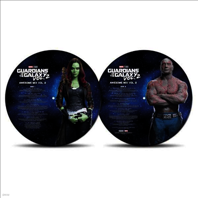 O.S.T. — Guardians Of The Galaxy - Awesome Mix Vol. 2 (가디언즈 오브 갤럭시 2) (Soundtrack) 앨범 커버