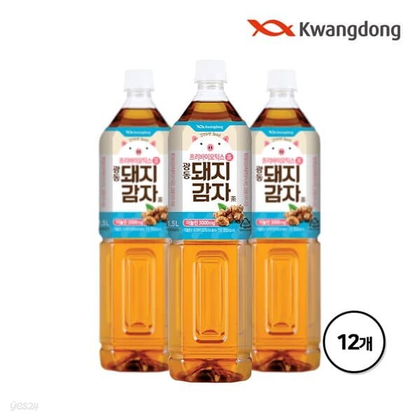 광동 돼지감자차 1.5L x 12병