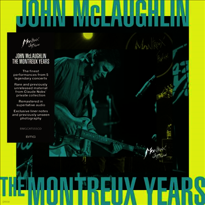 John McLaughlin — John Mclaughlin: The Montreux Years 앨범 커버