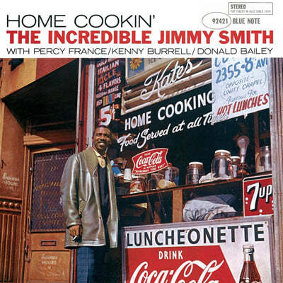 Jimmy Smith / Percy France / Kenny Burrell / Donald Bailey ( ̽ / ۽  / ɴ  /  ϸ) - Home Cookin' [LP] 