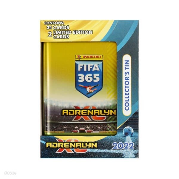 파니니 축구카드 FIFA 365 2022 아드레날린XL 포켓 틴 스포츠 카드