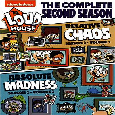 The Loud House: The Complete Second Season (링컨의 집에서 살아남기: 시즌 2)(지역코드1)(한글무자막)(DVD)