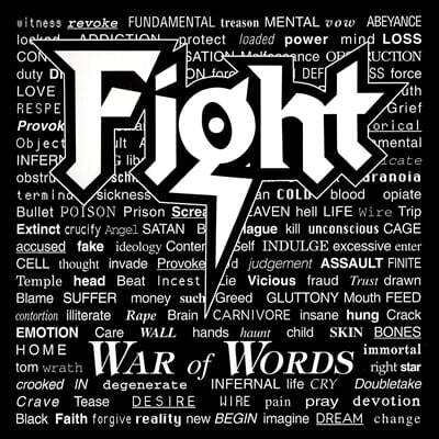 Fight — 1집 War Of Words 앨범 커버