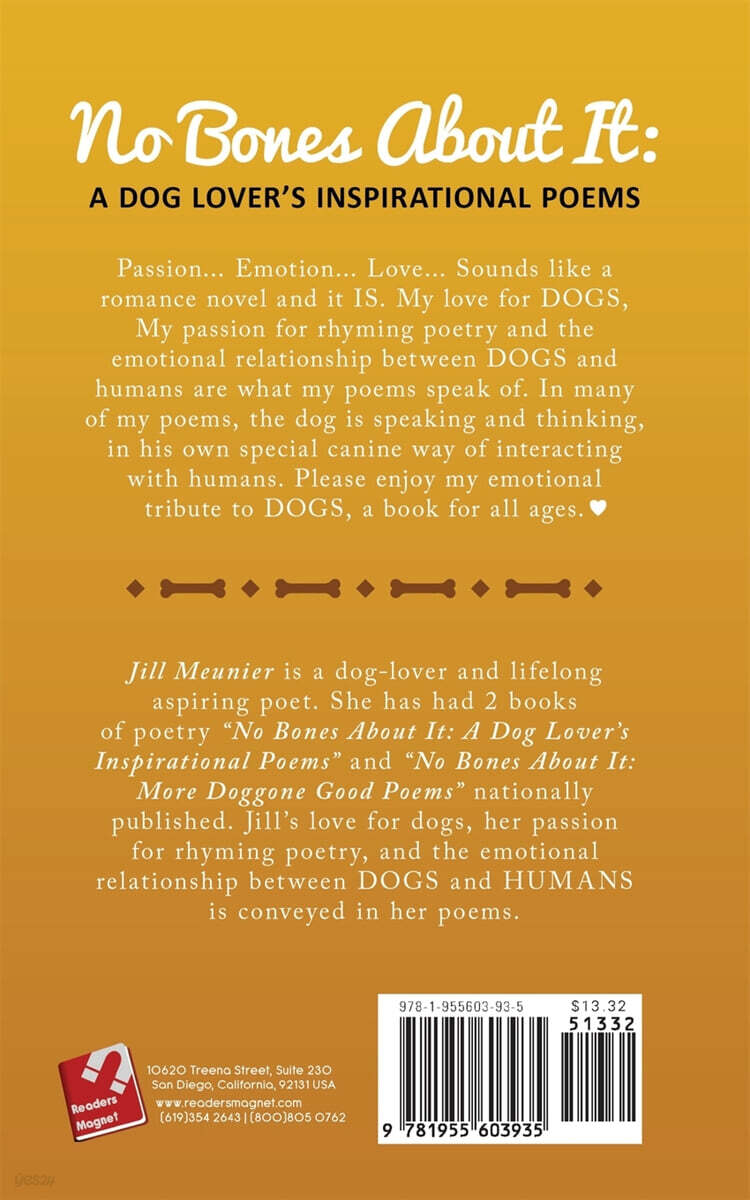 No Bones About It: A Dog Lover's Inspirational Poems (2nd Edition)