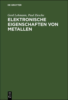 Elektronische Eigenschaften Von Metallen