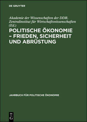 Jahrbuch Für Politische Ökonomie. 4.1989