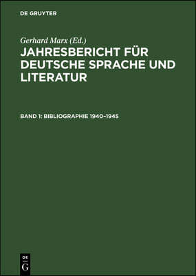 Bibliographie 1940-1945