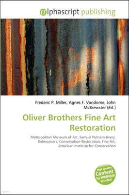 Alphascript Publishing Oliver Brothers Fine Art Restoration
