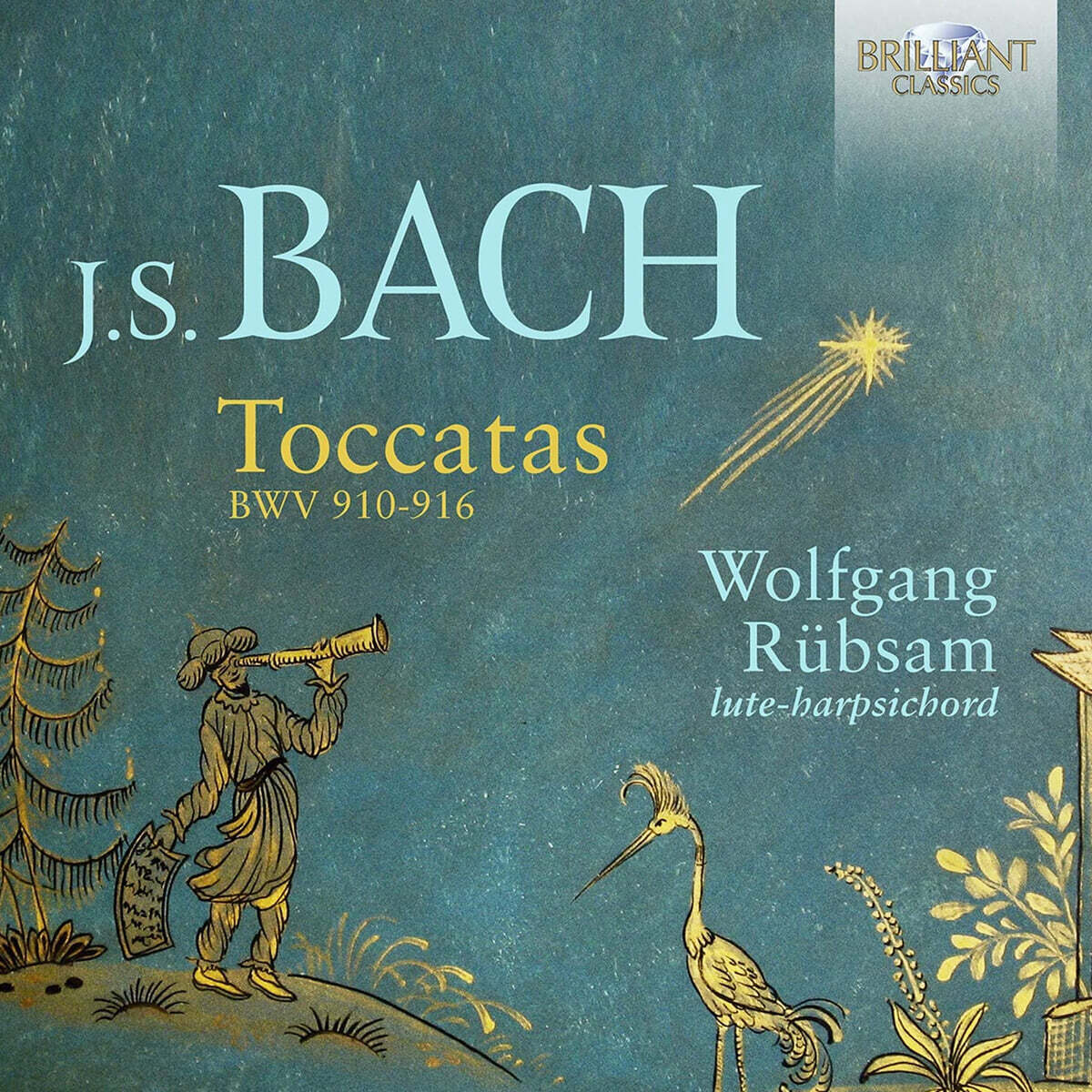 Wolfgang Rubsam 바흐: 토카타 [류트 하프시코드 연주] (Bach: Toccatas BWV 910-916)